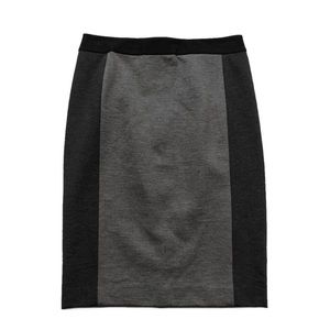 Ann Taylor Color Block Pencil Skirt